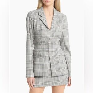 Nordstrom Open Edit Plaid Blazer